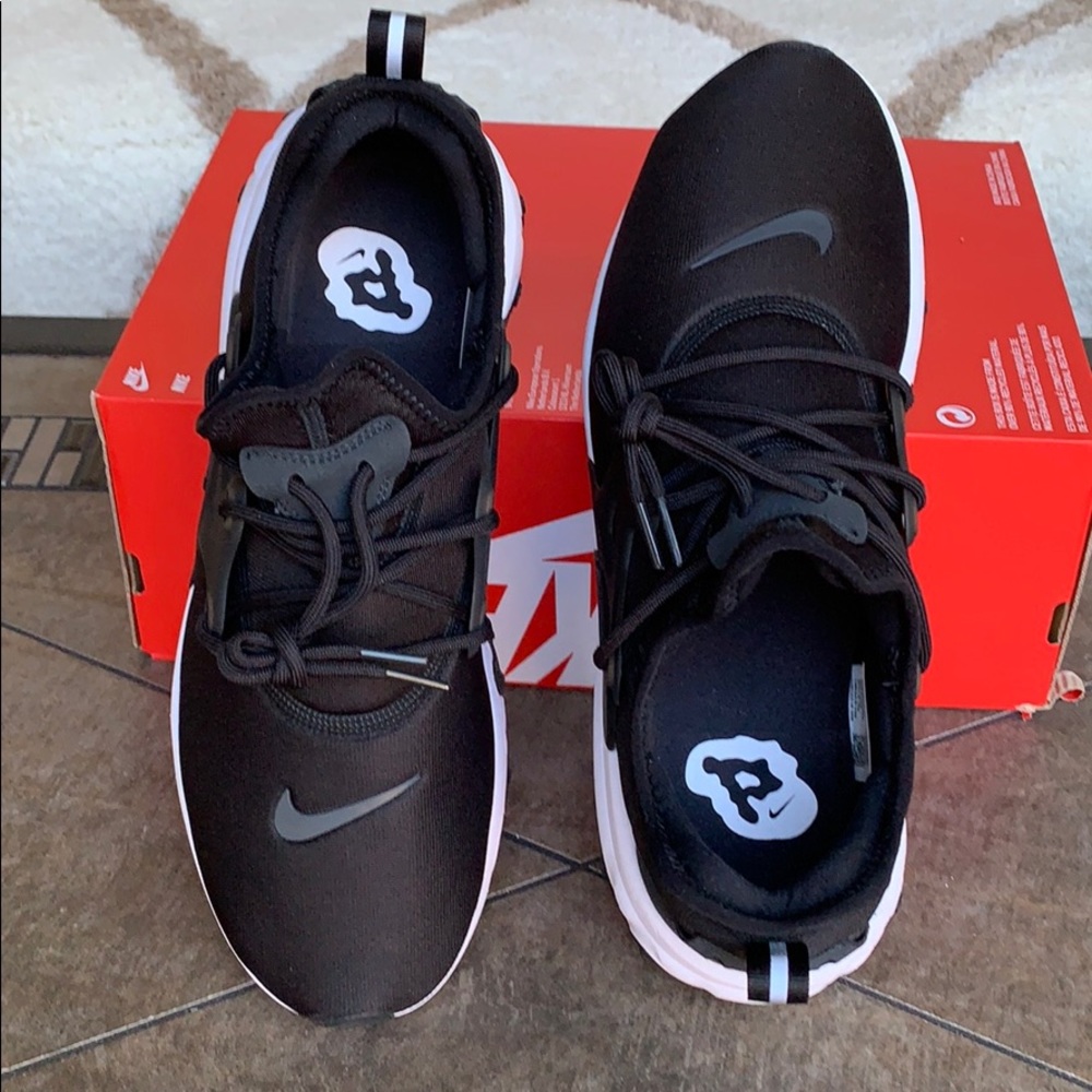 NIKE REACT PRESTO BLACK/OFF NOIR-WHITE MEN’s - Picture 14 of 16